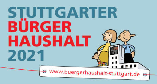 Illustration des Stuttgarter Bürgerhaushalts