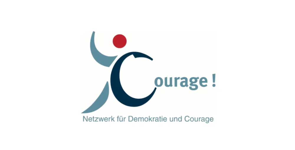 Logo des Projekts Netzwerk für Demokratie und Courage